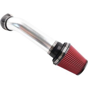 4'' LS Swap Cold Air Intake Kit, Universal Fit, Compatible with LS1 LS2 LSX LQ4 LQ9 Restomod A-Body G-Body Camaro Chevelle GTO Monte Carlo Caprice(Silver Tube) (Black)