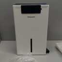 Dehumidifier, Dehumidifiers for Home(1000sq.ft), 98 OZ Water Tank Dehumidifier Washable Air Filter, Quiet Dehumidifiers for Basement with Drain Hose, Auto Shut Off, 4/ 8/ 12 Timer Setting, White