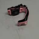 2026 Upgrade Airtag Dog Collar, Reflective Dog Collar with Airtag Holder, IP68 Waterproof| Metal Buckle| Ultra-Durable| Comfortable Padded, GPS Dog Collars for Medium Large Dogs (Pink,M)