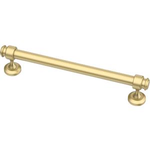 Alzassbg 10 Pack Matt Gold Cabinet Pulls, 6-1/4 Inch(160mm) Hole Centers Cabinet Handles Kitchen Hardware Straight Bar for Cabinets and Drawer AL3082MGP