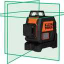 Klein Tools 93CPLG Compact Self-Leveling Laser Level, Bright Green Cross Line 360-Degree Laser Planes, Rechargeable, Magnetic Mount