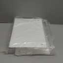 Clear-Ad - Acrylic Wall Mount Brochure Holder 8.5x11 - Plastic Hanging Flyer Holders - Adhesive or Wall Mounted File and Magazine Rack - Single Pocket Literature Display Box - LHW-M161 (Pack of 16)