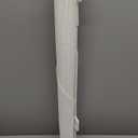 Reinforced 85 Inch Wide Retractable Dog Gate Extra Long Baby Gate with Support Rods  Prevent Crawling Under, Indoor Extra Wide Retractable Baby Gate Retractable Gate Outdoor Gates for Decks, White