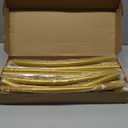 Metal Arch Backdrop Stand, 7.2FT+6FT Wedding Arch Backdrop Stand, Set of 2 Gold Backdrop Arch Stand, Wedding Arch Frame for Wedding Ceremony, Birthday Party, Baby Shower, Graduation Ceremony, Decoration