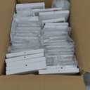 EXCMARK 4x4 Solar Post Cap Lights Outdoor Waterproof 12 Pack Fence Deck Post Lights with HighBrightness LEDs, Dual Light Modes Warm & Cool White. (Classic White, 12)