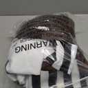 HLENOK Adult Men Candy Chocolate Factory Worker Costume Shirt Jumpsuit Gloves Wig Outfit Halloween Cosplay Costumes Props (Medium)