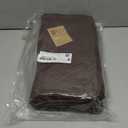 Homaxy 100% Cotton Waffle Weave Kitchen Dish Towels, Ultra Soft Absorbent Quick Drying Cleaning Towel, 13 x 28 Inches, 12-Pack, Dark Brown