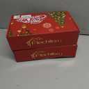 2 x Flechllary 3ft DIY Felt Christmas Tree for Toddlers, Set Plus Snowman Advent Calendar with 33 Removable Ornaments, Wall Hanging Xmas Gift for Kids with String Lights (Batteries Not Included)