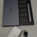 Electric Screwdriver Set, 80-in-1 Mini Electric Precision Screwdriver Cordless with 5 Torque Levels, Max 0.75N.m, 500mAh Battery, Small Power Screwdriver Kit for Laptop, Phone & Electronics Repair