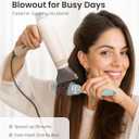 AIMIKE NaturaVol Round Brush for Blow Out, Small Round Hair Brush Nano Thermal Ceramic & Ionic Tech, for Blow Drying & Salon-like Styling at Home, Maximum Volume Shine - 1.3" Barrel, 2.1" w/Bristle