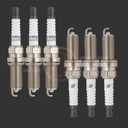 Automotive Replacement Spark Plugs 6 PCS 12290-5A2-A01 DILKAR7G11GS Iridium Spark Plugs Compatible with 2013-2015 ILX 1.8L L4, 2012-2015 Civic 1.8L L4, 2016-2020 HR-V 1.8L L4