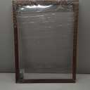 Abtgt 18x24 Brown Canvas Floating Frame with 0.9" Deep, 12 Velcro Strips, 4 Sawtooth Hooks, Vertical/Horizontal Wall Art for Canvas Paintings, Prints, Oil Paintings, Diamond Decor, 1 Pack