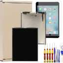 LCD Display Digitizer Screen Replacement for iPad 9th 8th 7th Generation (A2197 A2198 A2200 A2270 A2428 A2429 A2430 A2602 A2603 A2604 A2605) iPad 7 8 9 Gen with Tools and Tempered