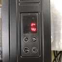 23" Electric Fireplace Insert, Recessed Fireplace Heater with Remote Control, Indoor Fireplace Heater with Adjustable Brightness, Timer