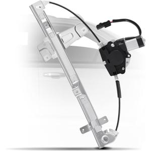 YHTAUTO Front Passenger Side Power Window Regulator With 2-Pin Motor Assembly Compatible with Jeep WJ Series Grand Cherokee 2000-2004 Sport Utility