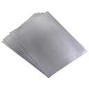 PATIKIL Flexible Graphite Foil Graphite Gasket Sheet Graphite Foil Sheet 250x200x0.6mm, Pack of 5