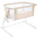 Baby Delight Beside Me Dreamer Bassinet | Bedside Sleeper & Baby Bassinet | 6-Position Height Adjustment | Organic Oat (Organic Oat)