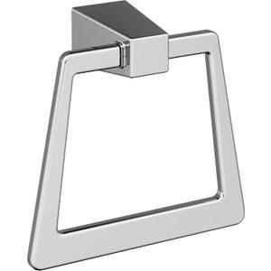 Amerock BH3600226 | Chrome Towel Bar | 6-13/16 in (173 mm) Length Towel Holder | Blackrock | Hand Towel Holder for Bathroom Wall | Small Kitchen Towel Holder | Bath Accessories