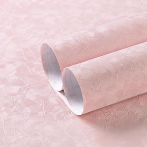 Yasinet 196.817.3" Pink Peel and Stick Wallpaper,Ultra-Strong Adhesion Wall Paper Pink Peel and Stick Modern Removable Waterproofing Wallpaper for Bathroom Cupboard Bedroom Apartment Decorate