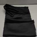 NICETOWN Black Out Short Curtain Panels for Kitchen - Energy Smart Decoration Thermal Insulating Blackout Drapes/Draperies for Bathroom Small Window (2 Panels,42 in x 45 in (W x L))