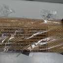 LazBlinds No Drill Bamboo Roman Shades, 20" W x 48" H, Star-Brown