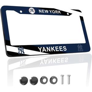 Universal License Plate Frames for Vehicles, Standard Automotive Frame (L-CPJ-YJ)