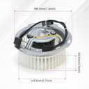 Upgraded 8832NA Blower Motor Compatible with Nutone 84757 JA2B099N Bathroom Fan Motor, Fits Nutone Blower Models 86652 86652G 8662 99080520 8832 8832 8833