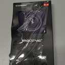 CASEKOO Ultra-Magnetic Stand for iPhone 16 Pro Case [Military Drop Protection] [Compatible with MagSafe] Shockproof Translucent Matte Slim Ring Holder Case for iPhone 16 Pro 6.3", Black