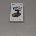 TechGlow Foldable Cellphone Stand with Bluetooth Speaker and Charging Function Birthday Gifts for Men Women Mother Father Boy Girl Teens Cool Tech Gadgets (Black)