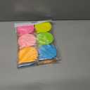 2 x (12 Pads) Bubble Sticky Notes 3x3 Inches,Cute Bright Colors Self-Stick Pads, Easy to Post for Home, Notebook, 72 Sheets/pad