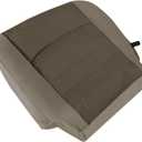 Driver Bottom Cloth Seat Cover, Replacement 2tone Tan Driver Side Fabric Seat Cover Compatible with Dodge Ram 1500 2500 3500 4500 5500 SLT 2009-2012