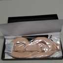 MZOO Luxury Sleep Eye Mask for Side Sleeper Men Women, Zero Eye Pressure 3D Sleeping Mask, Light Blocking Patented Design Night Blindfold, Soft Eye Shade Cover for Travel, Pink