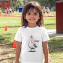 Toddler T-Shirts for Kids Baby Boy Girl Graphic Tees Summer Funny Animal Letter Print Cute Cotton Clothes 2T-8Y (White)