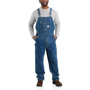 Carhartt Men's Loose Fit Denim Bib Overall (52W x 32L)