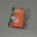 for iPhone 17 Pro Case with Card Holder4-5 Cards[9H Screen Protector ][Full Camera Protection][RFID Blocking][Hidden Kickstand] Rugged Heavy Duty Wallet Case for iPhone 17 Pro(Orange)