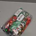 72 Pieces Christmas Bell Necklaces Christmas Holiday Decoration Bell Necklaces Golden and Silver Bells Xmas Hanging Bells Xmas Crafts, 8 Styles