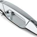 Exterior Chrome Door Handle Front Left Driver Side Fit for 2007-2013 Chevy Silverado Suburban Tahoe GMC Sierra Yukon Cadillac Escalade - Replace 20828258, 22738721, 25960525, 84053434