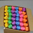 36 Pack Big Bubble Wands Bulk in 6 Colors, Ideal for Easter, Summer, Halloween, Valentine, School Classroom Prizes