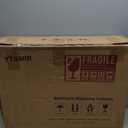 Bathroom Medicine Cabinet with Mirror 16 x 24 Inch, Brush Gold Medicine Cabinet Recessed or Surface Wall-Mounted, Mirrored Cabinets with 2 Adjustable Shelves for Bathroom Vanity