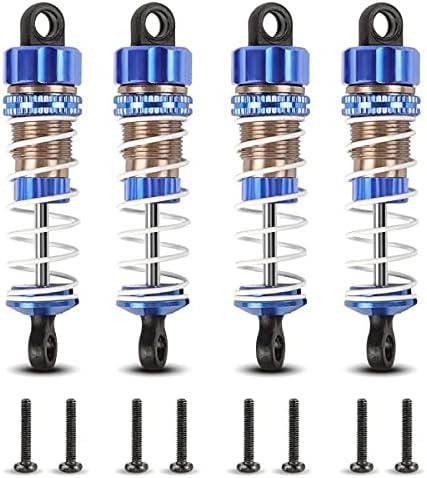 HAIBOXING 1/18 Aluminum Capped Oil Filled Shocks, RC Accessories Upgraded Spare Parts Apply for HAIBOXING 18858&18859&18868 RC car (M1882)