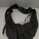 Tomkas Small Dog Sling Carrier - Classic Pocket & Classic Strap - Wrap Carrier - for 3-10 lbs Pets(Black)