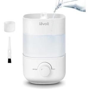 LEVOIT Top Fill Humidifiers for Bedroom, 2.5L Tank for Large Room, Easy to Fill & Clean, 28dB Quiet Cool Mist Air Humidifier for Home Baby Nursery & Plants, Auto Shut-off and BPA-Free for Safety, 25H