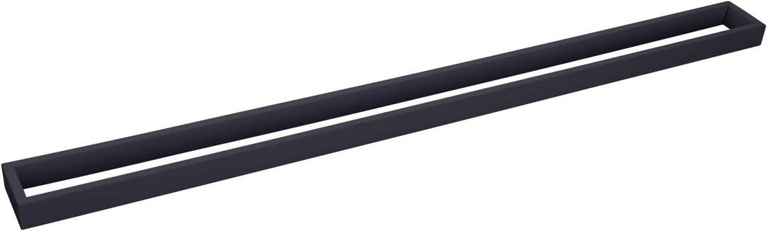 GERZWY Matte Black 36-Inch Bathroom Towel Bar SUS 304 Stainless Steel Bath Towel Bar Modern Style Wall Mount HG17703-BK