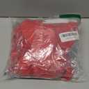 Girls Elegant Ruffle Back Tie Dress Size 4-15 Years Old (10-11 Years, Red)