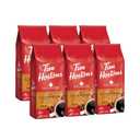 Tim Hortons Colombian, Medium-Dark Roast Ground Coffee, Perfectly Balanced, Always Smooth, Made with 100% Arabica Beans, 12 Ounce (Pack of 6), BBD 2026 November 01