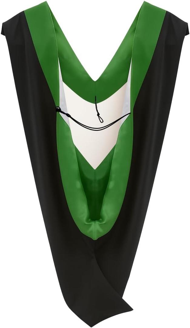 CLERKMANS Unisex Graduation Hood for Bachelors & Masters Degree -University Academic Hood
