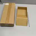 kathson Tortoise Water Dish with Ramp and Basking Platform, Reptile Water Bowl Turtle Soaking Tub Hermit Crab Bathing Pool for Amphibians Habitat Accessories (Brown) (12" L x 5.9" W x 2.36" H, Style 1-Brown)