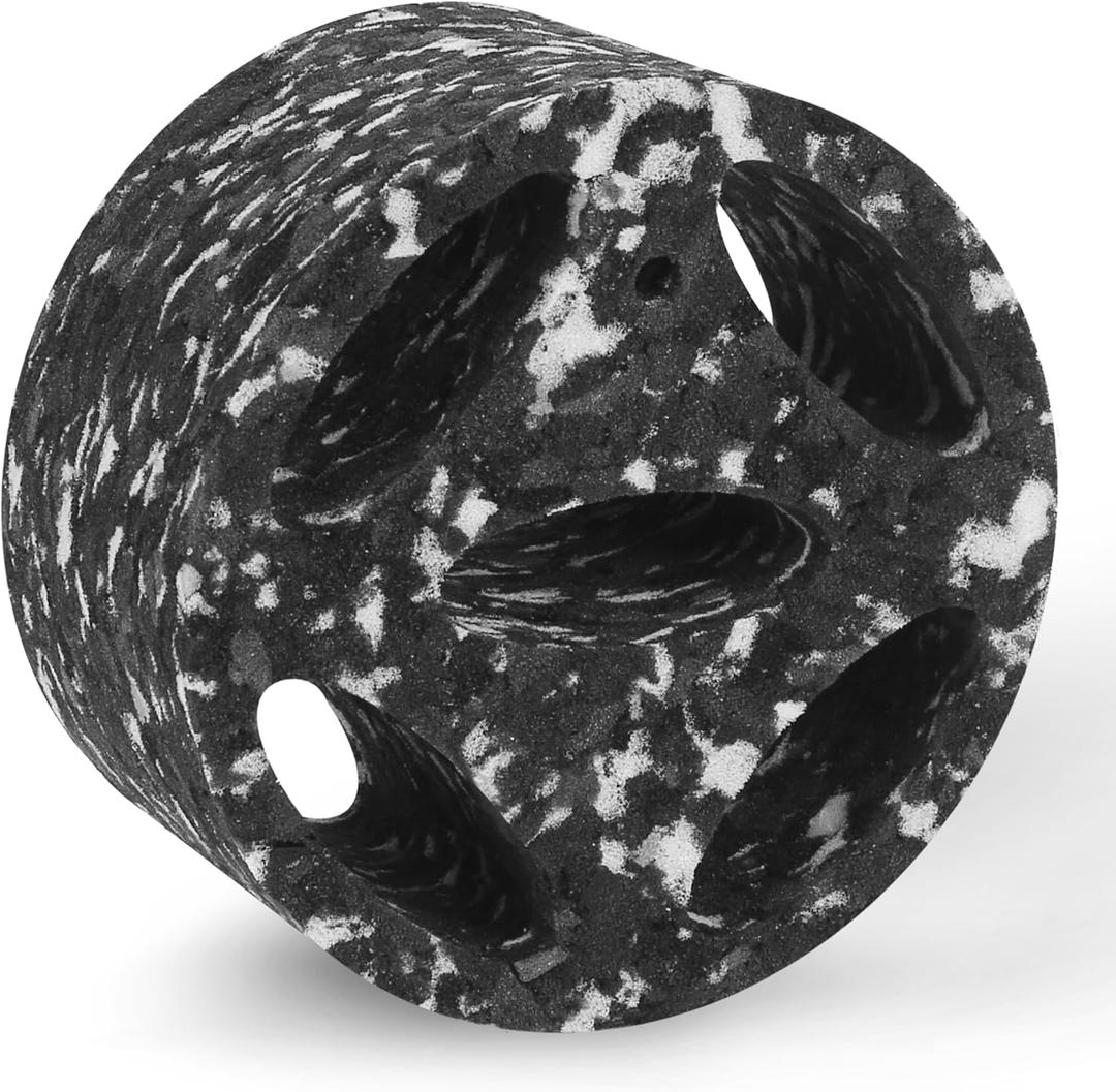 neverest ESD 4 inch in-line Duct Sound Absorbing Tool Sound Insulation Silencer for Round Metal Ventilation Pipes