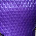 CAR PASS Heavy Duty Rubber Car Mats, Deep Dish All-Weather Floor Mat for Car Full Set Durable Anti-Slip 3D Rhombus Waterproof Trim to Fit Liner Universal Fit Automotive,Sedan,SUV,Truck, 3 Pcs Purple
