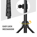 64” Tripod for Cell Phones and Cameras, Portable Stand